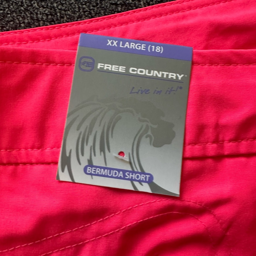 Free Country bright pink size XXL Quick dry